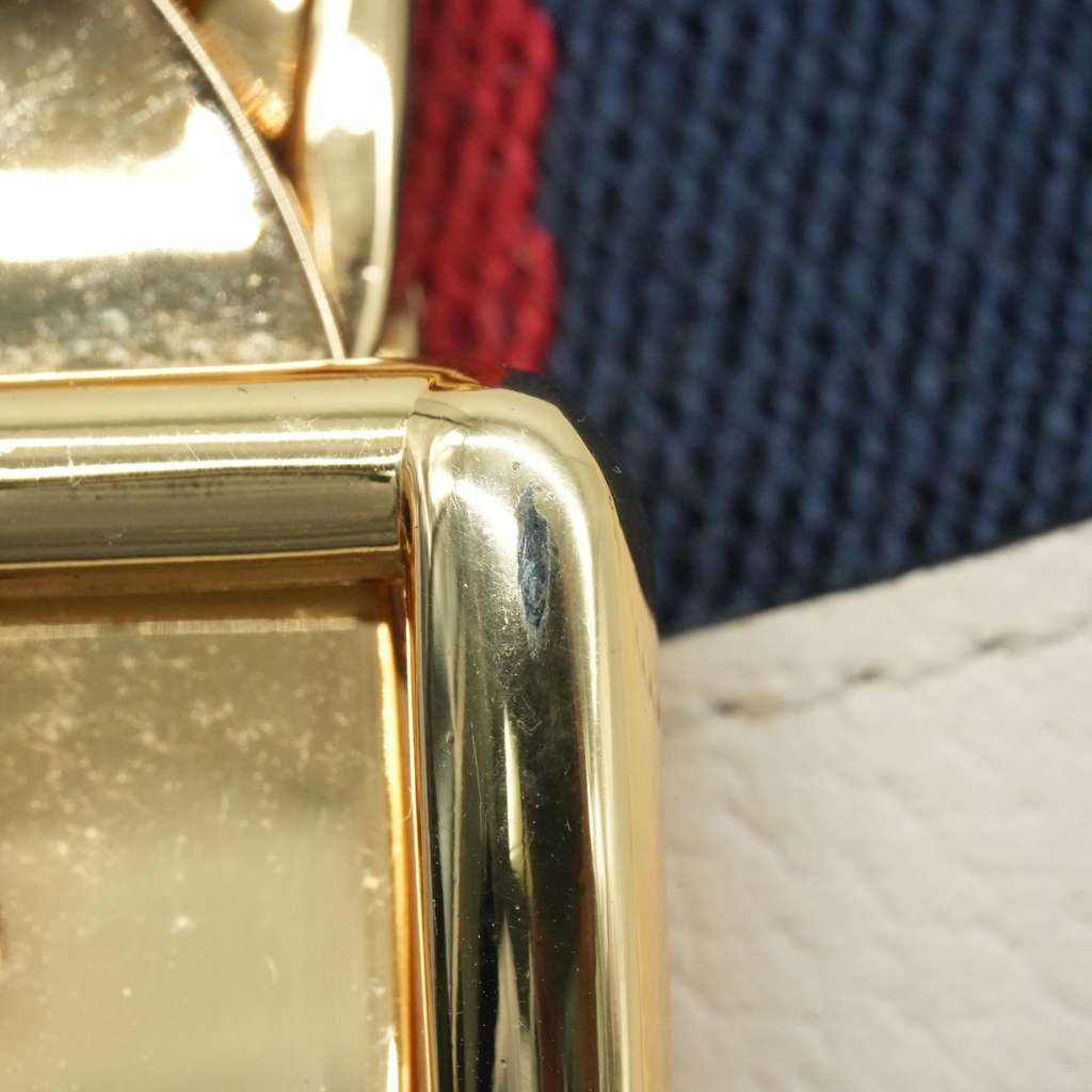 Gucci White MIni Sylvie Leather Bag - Image 17