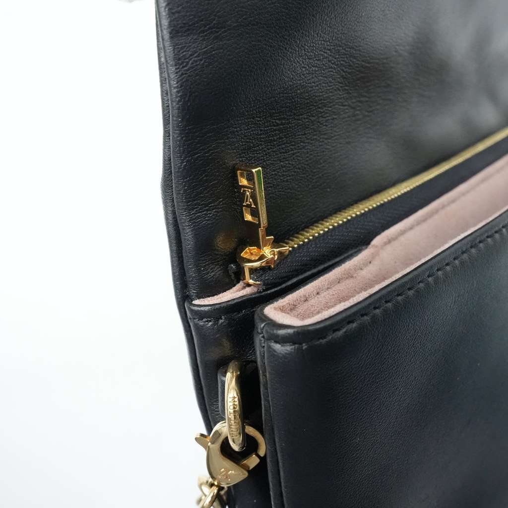 Louis Vuitton Coussin Black Bag Monogram-embossed Puffy Lambskin - Image 15