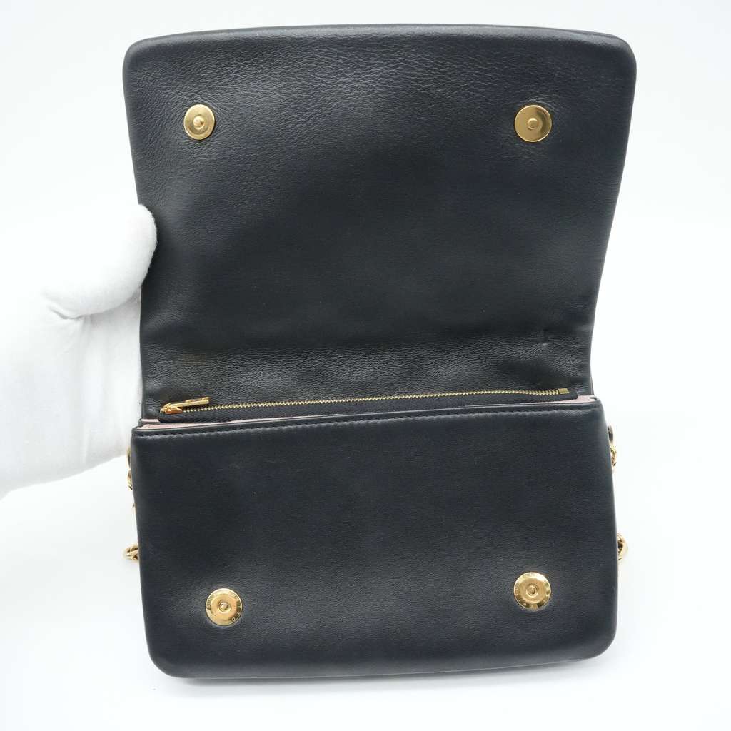 Louis Vuitton Coussin Black Bag Monogram-embossed Puffy Lambskin - Image 10