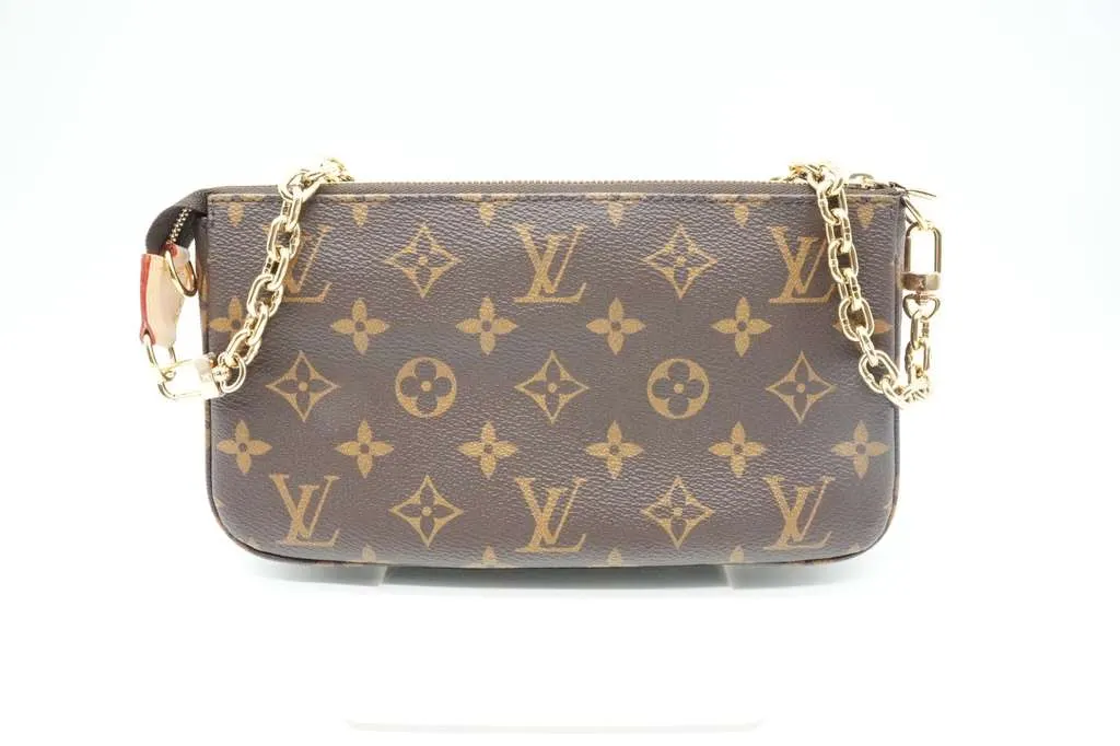 Louis Vuitton Pochette Accessoires Monogram M82766 Brown Canvas Good - Inside View