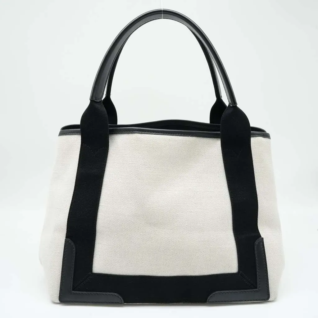 Balenciaga Cabas Tote Bag Black Black Good - Model View