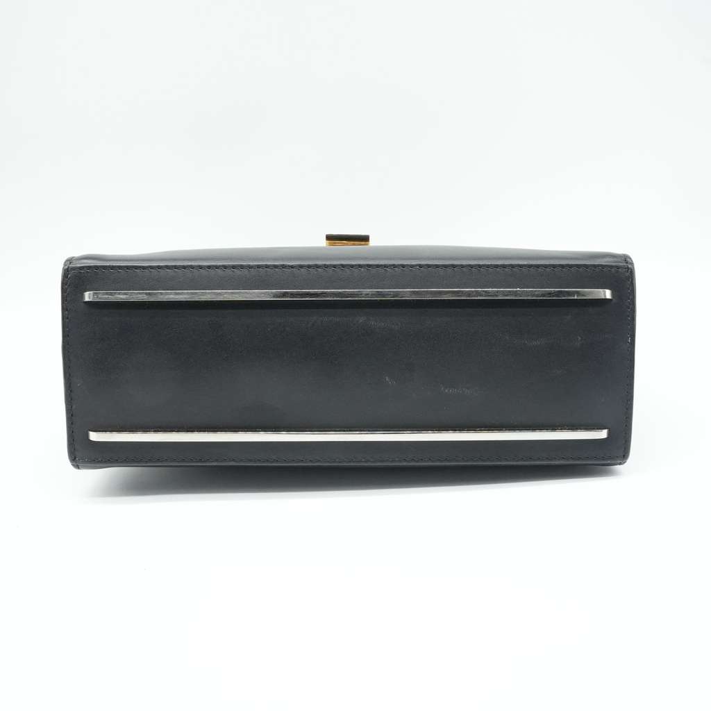 Balenciaga Le Dix Cartable Black Leather Top Handle Bag - 5