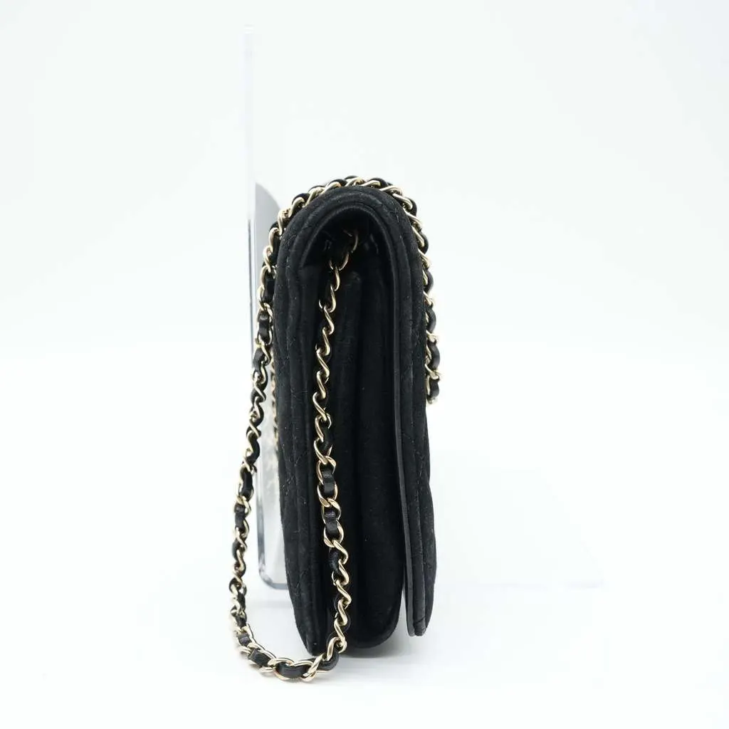 Champion Velvet Pearl & Rhinestone CC Logo 19789951 Black Velvet Fair - Inside View