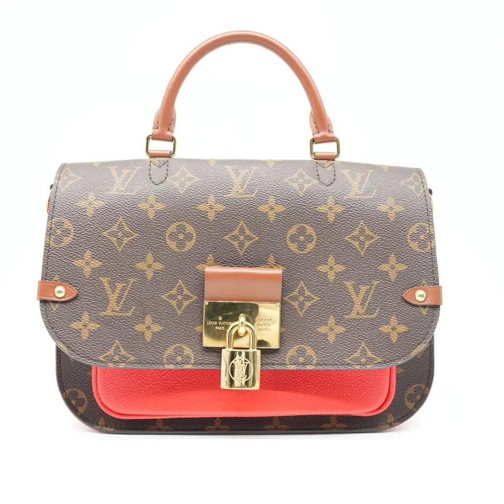 Louis Vuitton Monogram Vaugirard Brown M44548 Brown Canvas Good - Front View