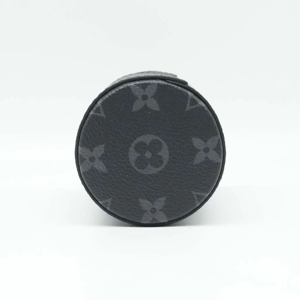 Louis Vuitton Perfume Travel Case Black Monogram Eclipse Black Canvas Good - Box View