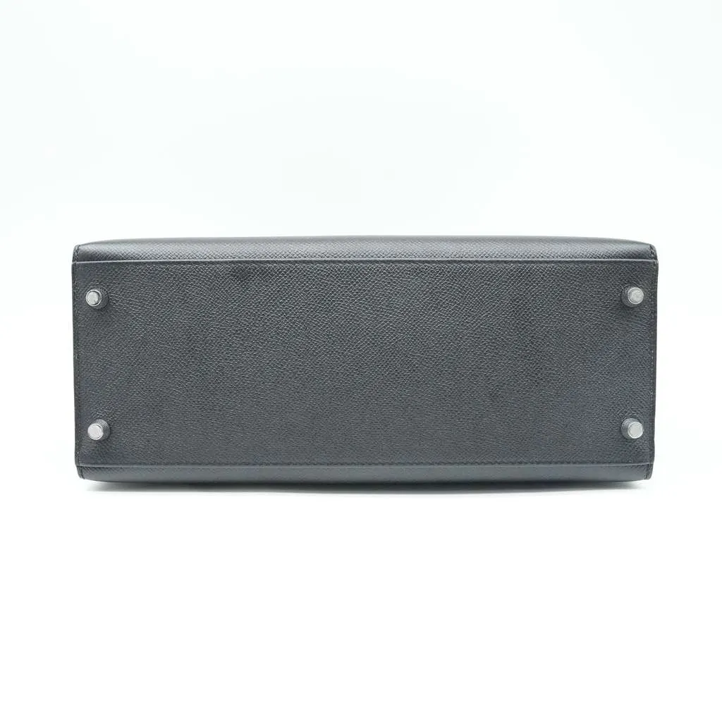 Hermès Kelly 28 Black Stamp D(2019) Black Good - Box View