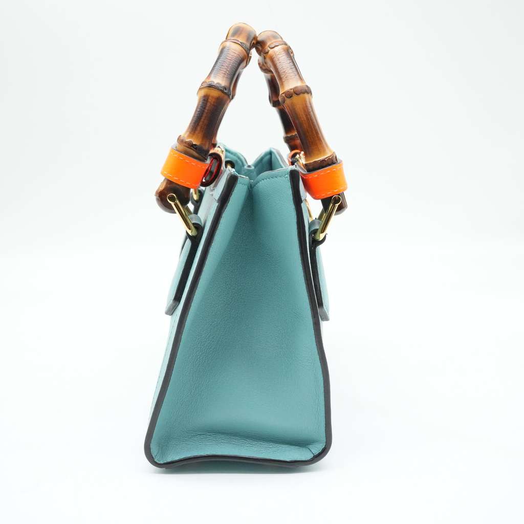 Gucci Diana Mini Tote Bag Mint Green - 2