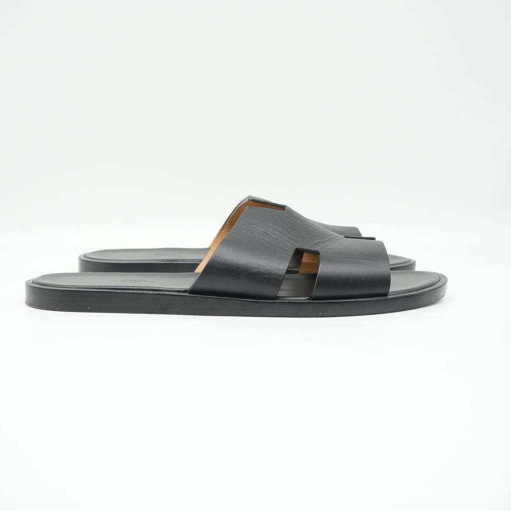 Hermès Oran Sandals Size 43 Black - 4