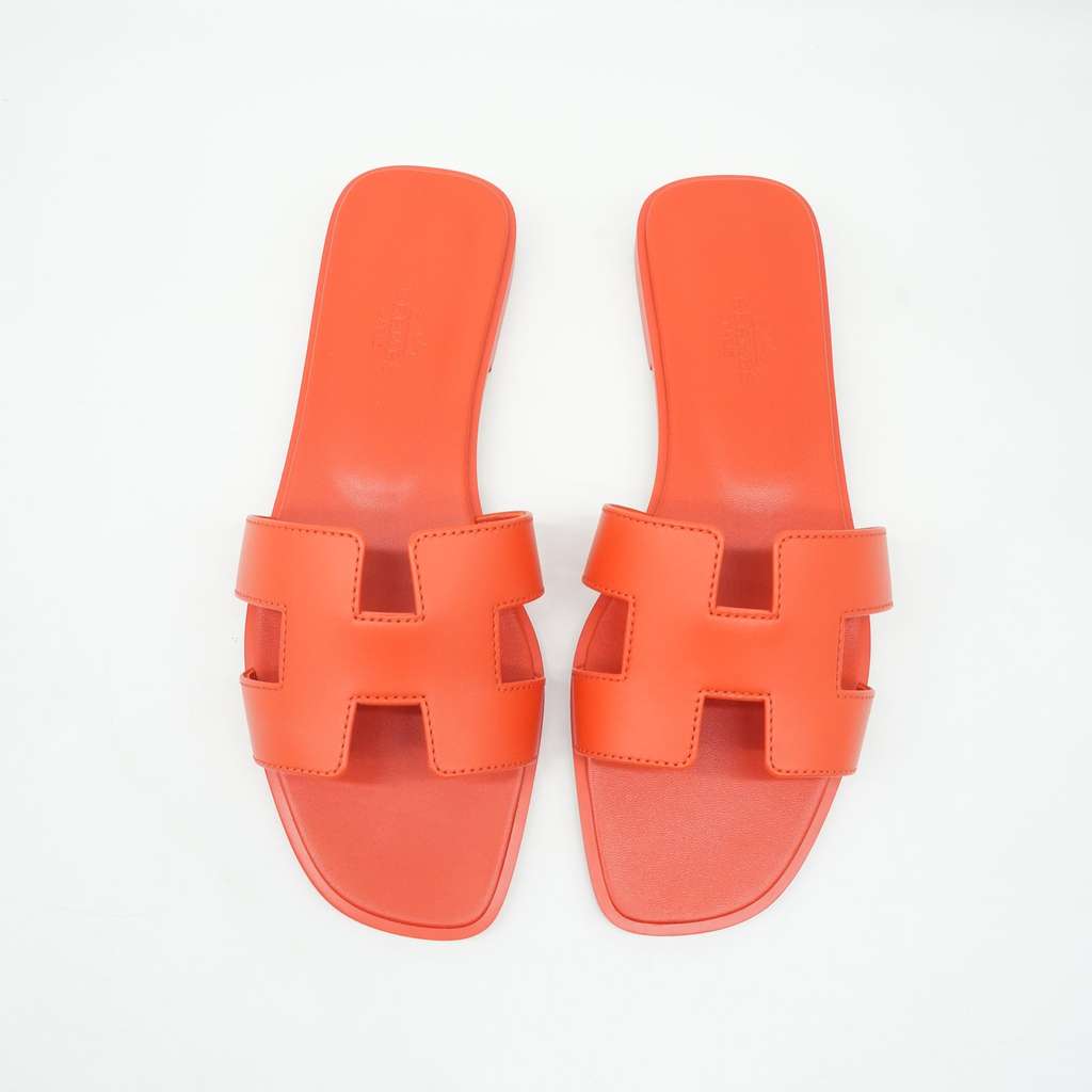 Hermès Oran Sandals Red Size 37.5 - 2