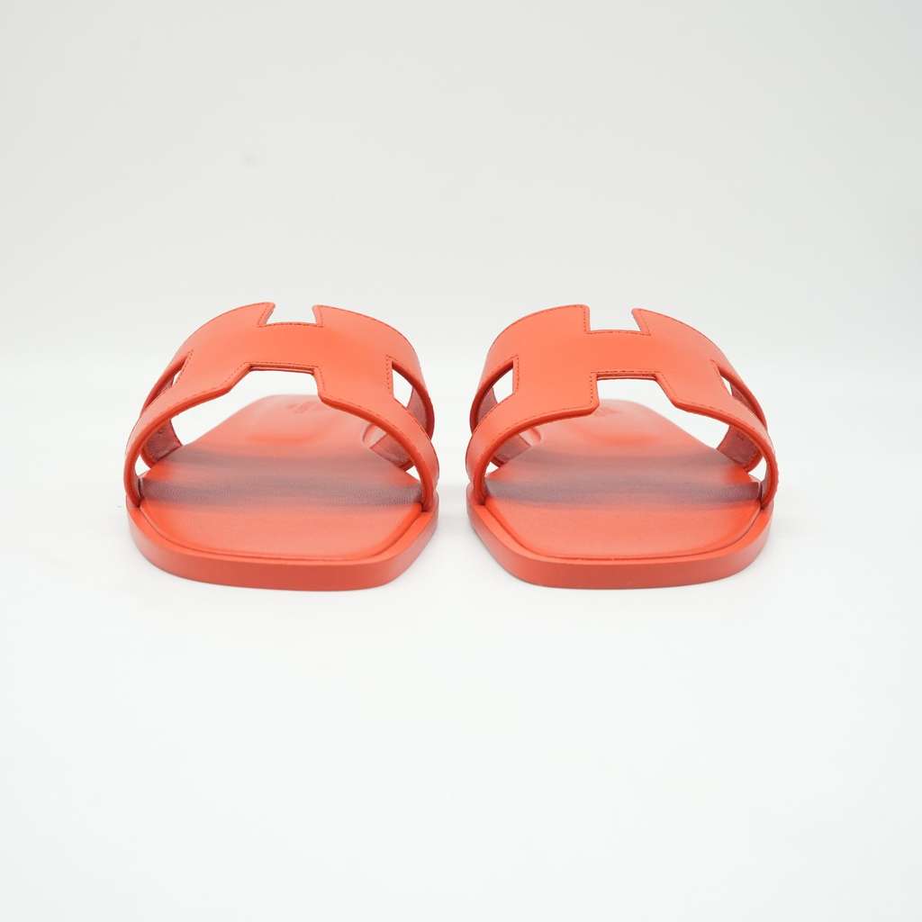 Hermès Oran Sandals Red Size 37.5 - 3