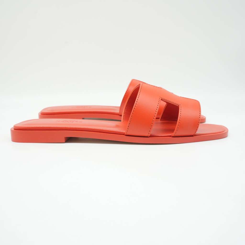 Hermès Oran Sandals Red Size 37.5 - 4