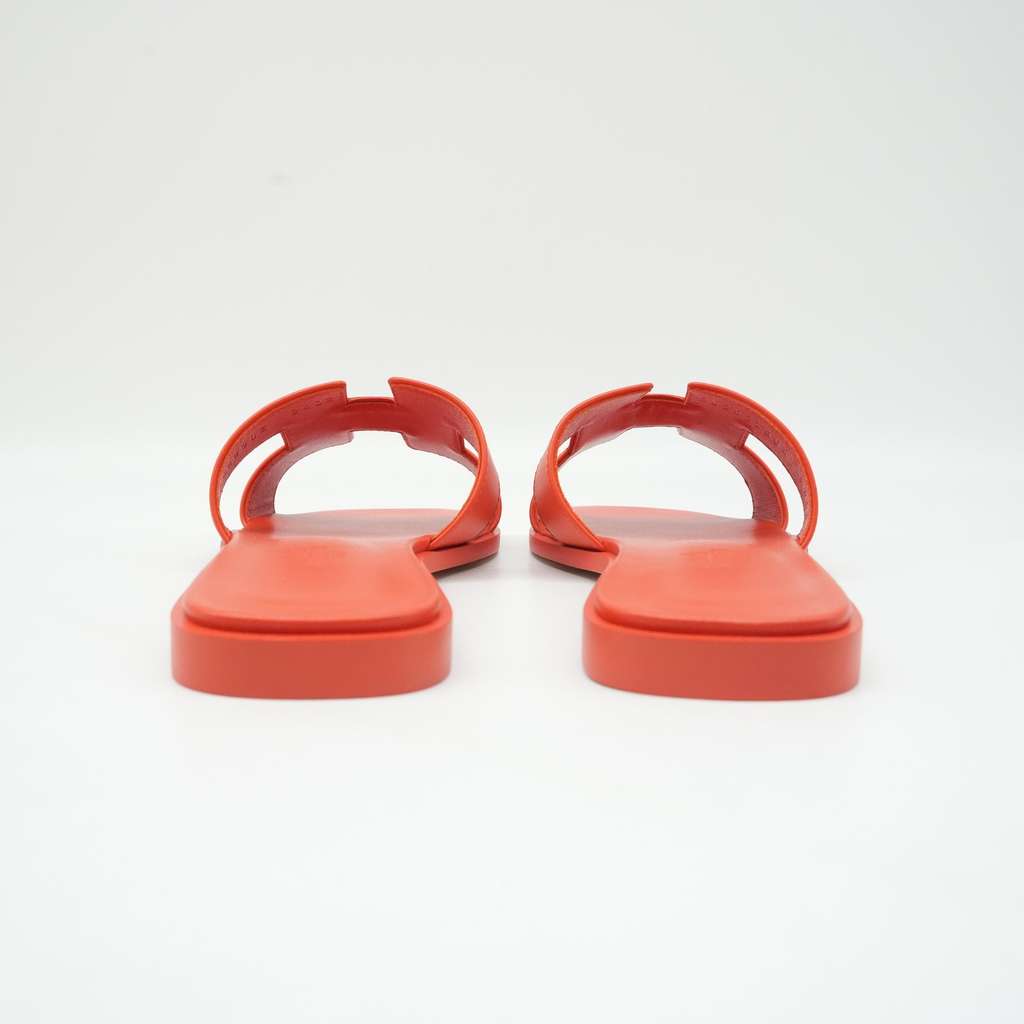 Hermès Oran Sandals Red Size 37.5 - 5