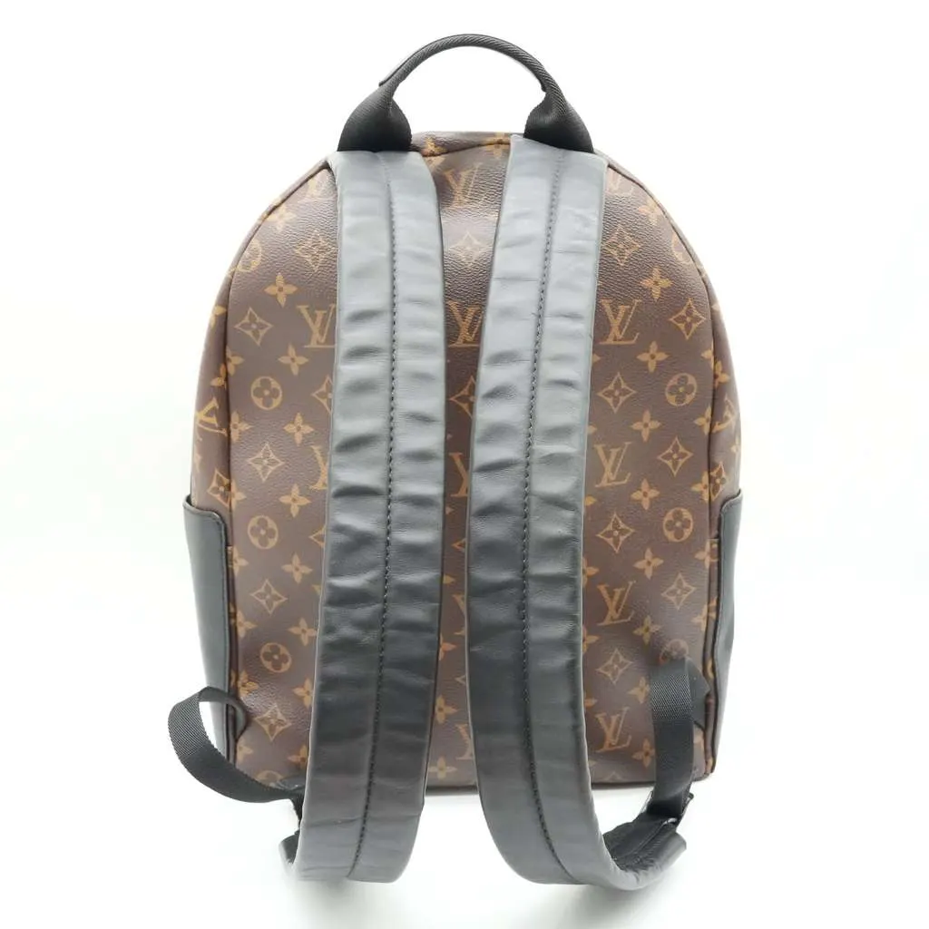 Louis Vuitton Discovery Backpack PM Monogram Macassar Canvas M46684 Brown Good - Inside View