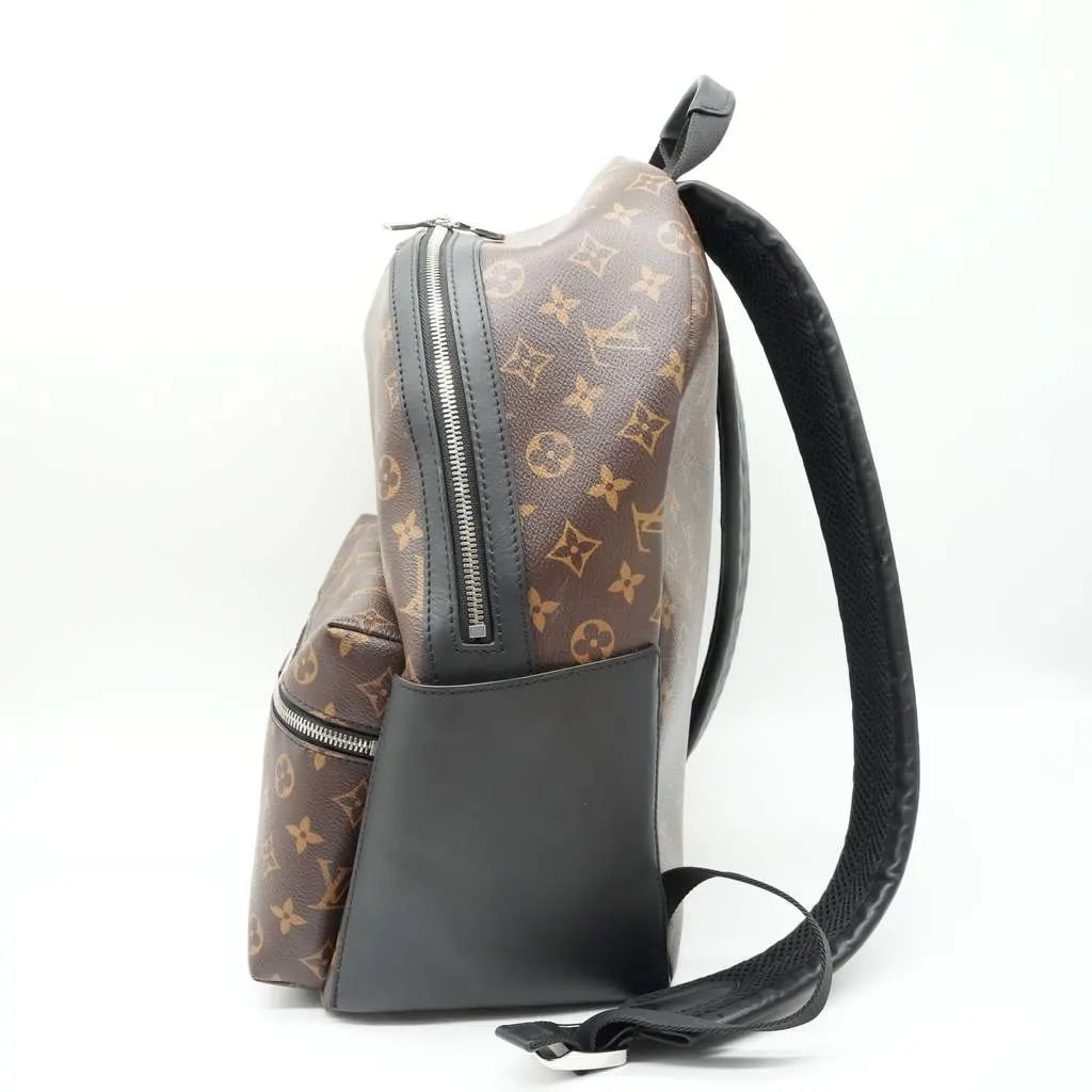 Louis Vuitton Discovery Backpack PM Monogram Macassar Canvas M46684 Brown Good - Model View
