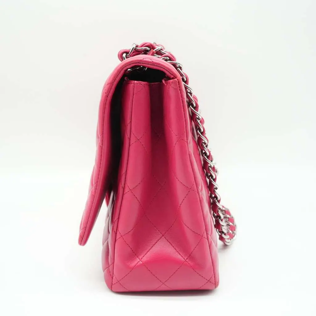 Chanel Maxi Classic Single Flap Pink Lambskin 13089787 Pink Fair - Box View