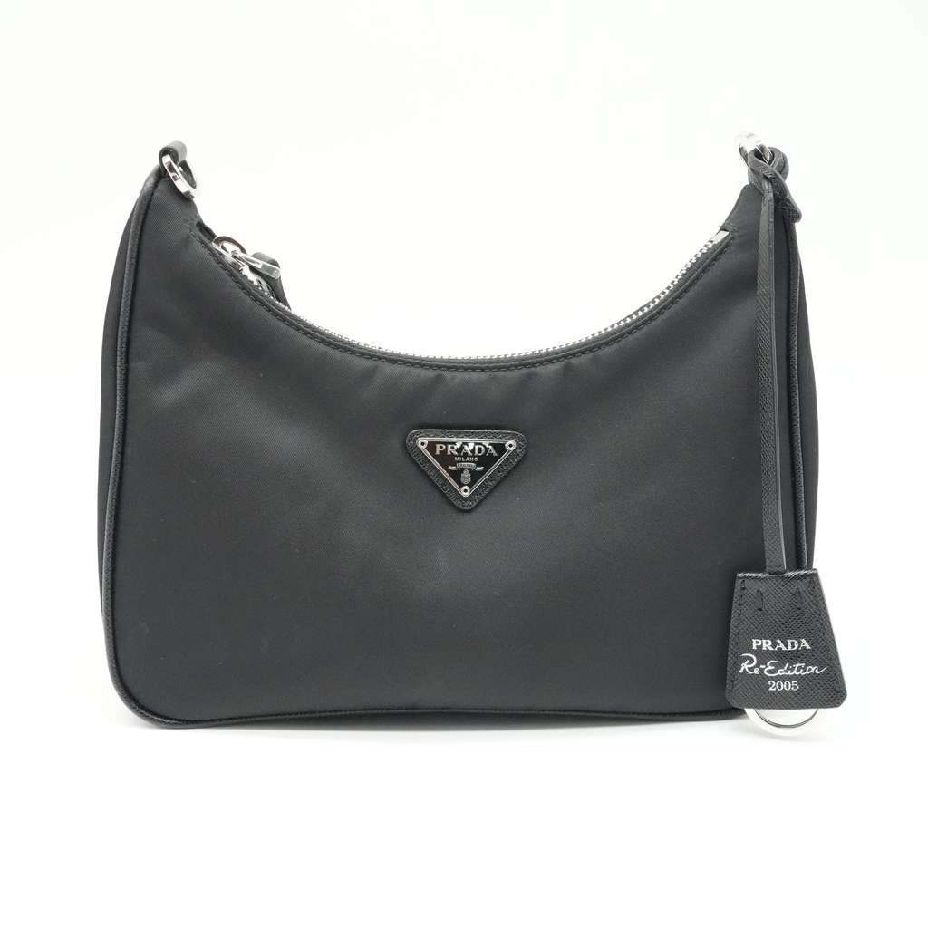 Prada Re-Edition 2005 Re-Nylon Black Bag PO - 2