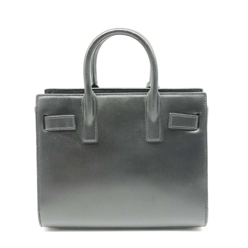 Saint Laurent Sac De Jour Nano Leather Tote BO/DB/K/ST - 3