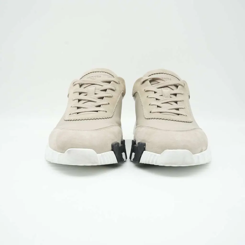 Hermès Boucing Snaecker Beige Color DB  Size 44 Beige Leather Fair - Inside View