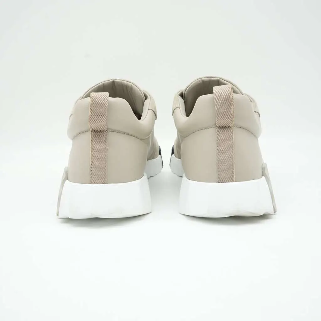 Hermès Boucing Snaecker Beige Color DB  Size 44 Beige Leather Fair - Box View