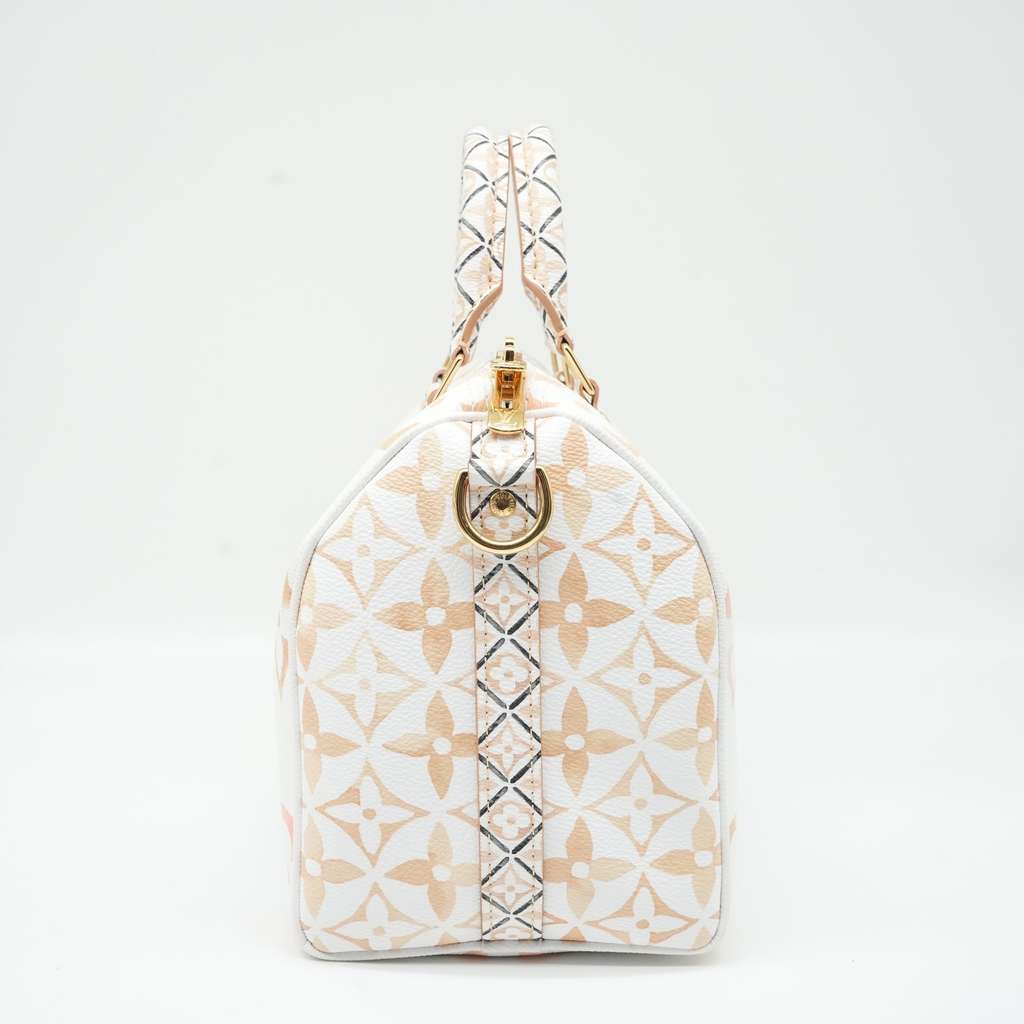 Louis Vuitton Monogram By the Pool Speedy Bandouliere 25 M22987 DB/ST/PL/K - 4
