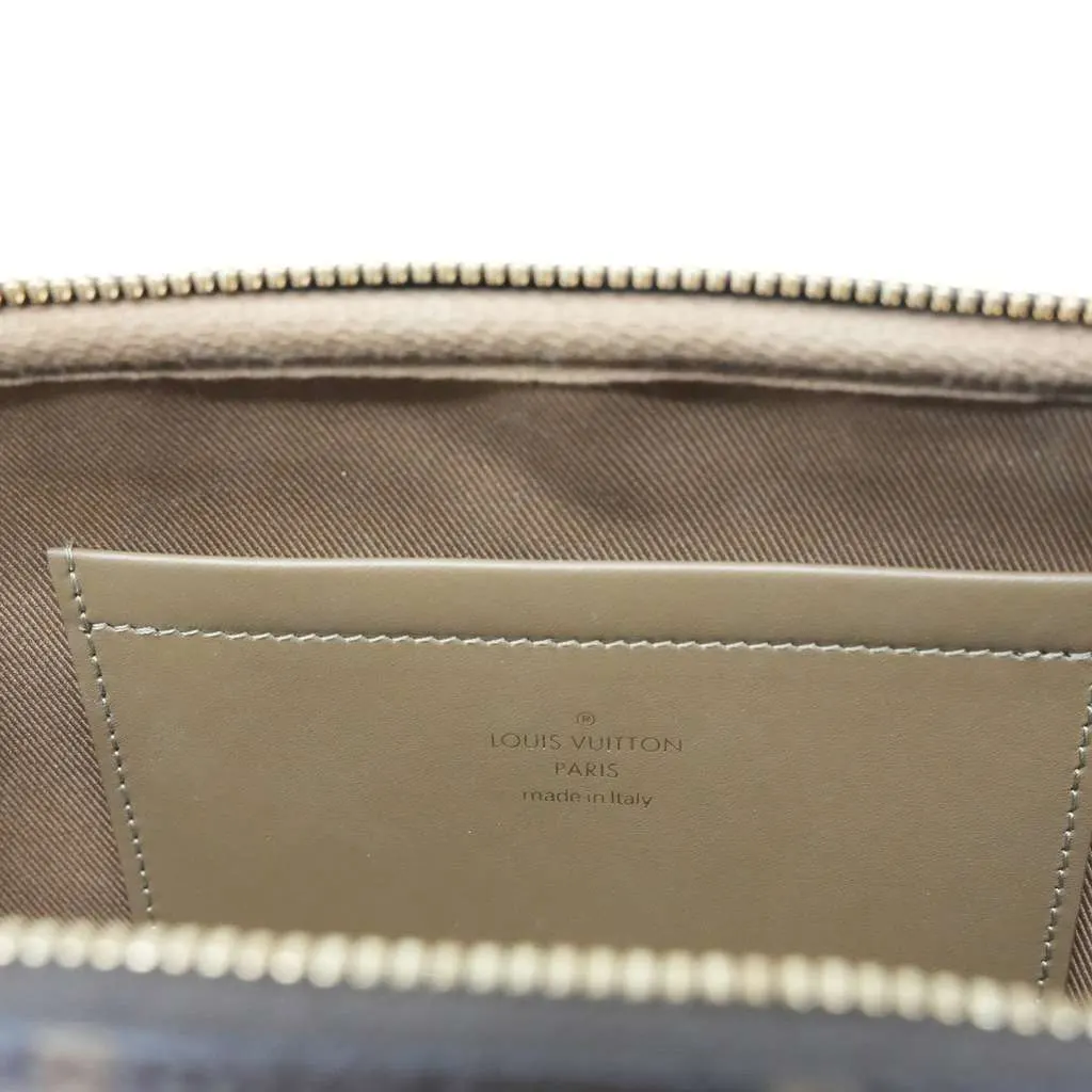 Louis Vuitton Utility Monogram Canvas Crossbody Shoulder Handbag M80446 Brown Fair - Box View