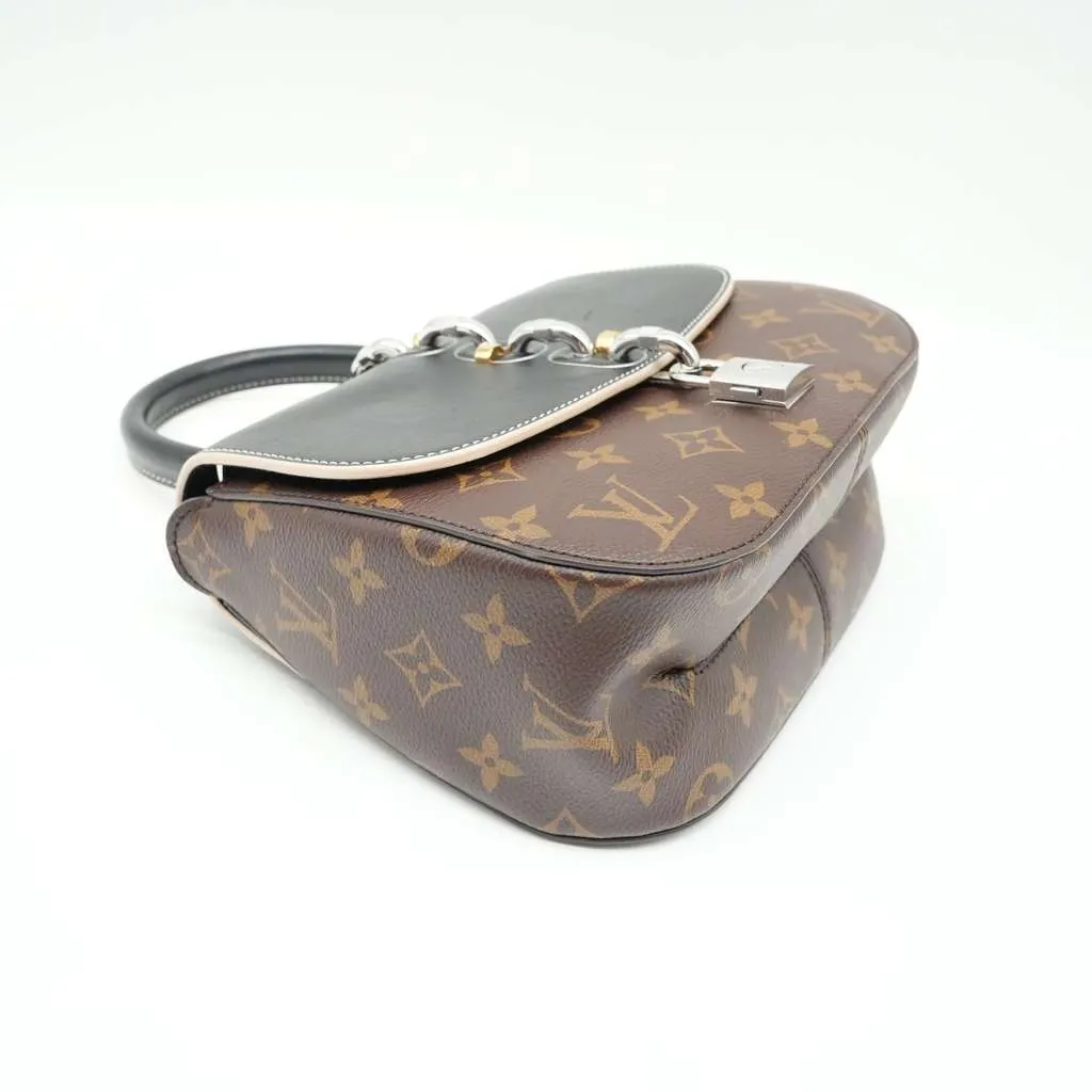 Louis Vuitton Chain It Handbag Monogram PM Shoulder Bag M44115 Brown Fair - Inside View