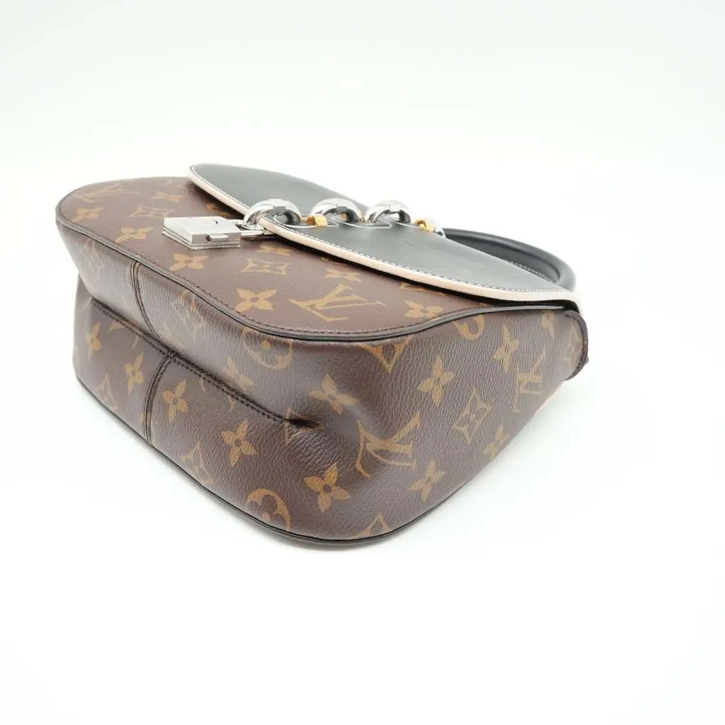 Louis Vuitton Chain It Handbag Monogram PM Shoulder Bag M44115 Brown Fair - Model View