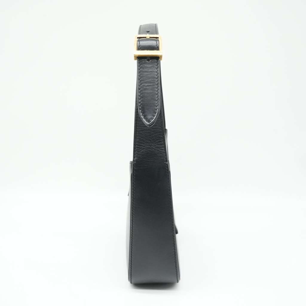 Saint Laurent Le 5 à 7 Leather Shoulder Bag Black - 2